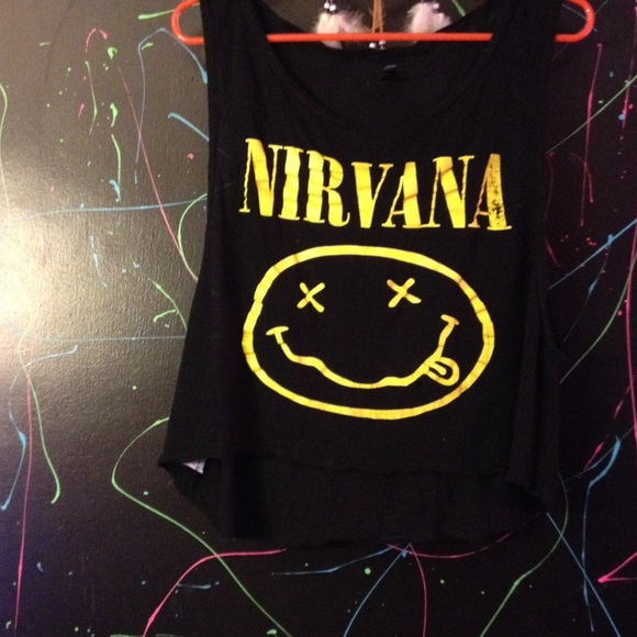 Nirvana crop top