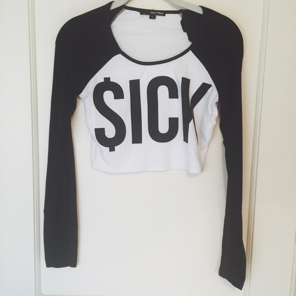 Tally Weijl Tops - $ICK Crop Top