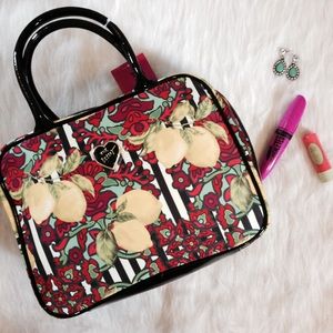 Betsey Johnson Lemon Print Weekender