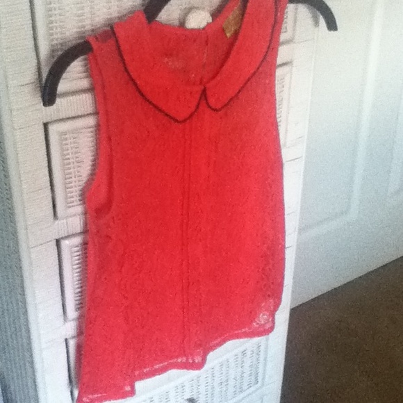 Beaded Lace Collar Blouse