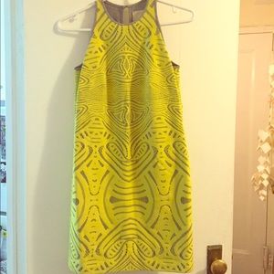 🚫SOLD Nicole Miller | Yellow Halter Summer Dress
