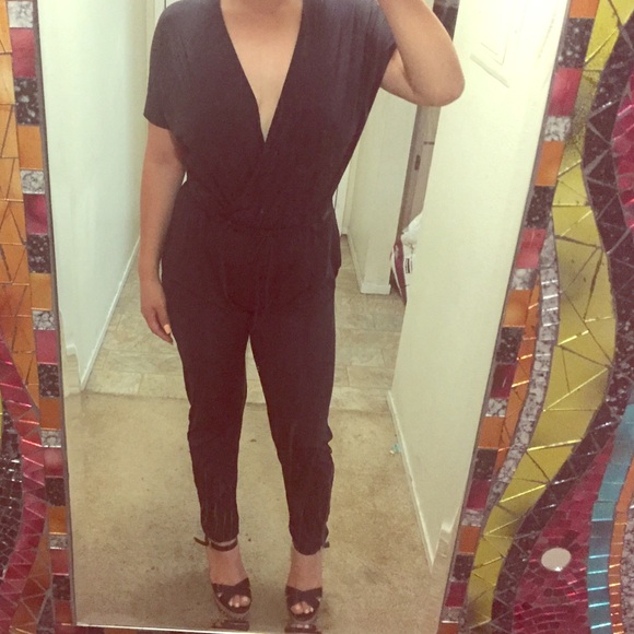 Black jumpsuit