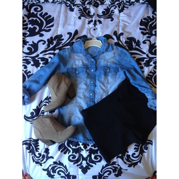 Denim Button-Up!