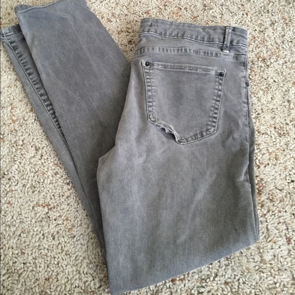 Zara Denim - Zara distressed skinny jeans