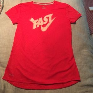 Nike short sleeve workout top