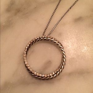 Authentic david yurman Diamond necklace