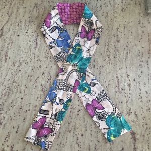 Coach Silk Butterfly Scarf