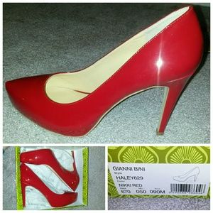 Gorgeous Red Gianni Bini Pumps