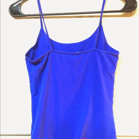Forever 21 Solid Blue Spaghetti Strap