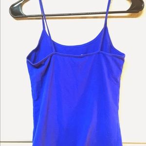 Forever 21 Solid Blue Spaghetti Strap