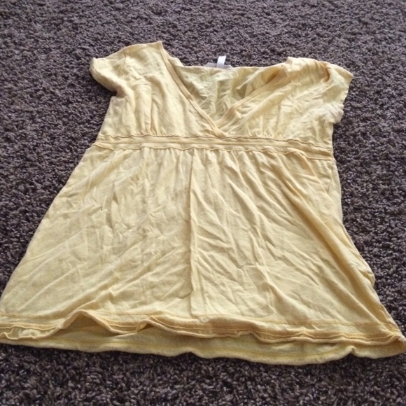 Yellow aero shirt