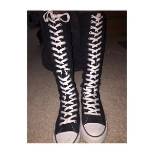 Knee Length high top converse
