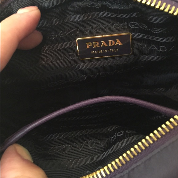 Prada Contenitori Tracolla Tessuto Nylon Bow - Picture 2 of 3