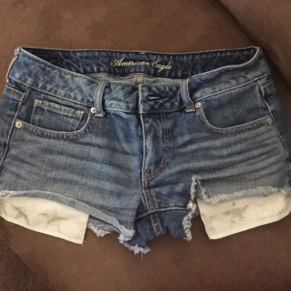 American eagle star pocket shorts