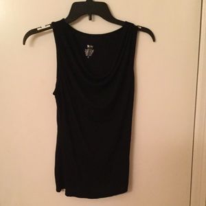 Pretty black dressy tank top