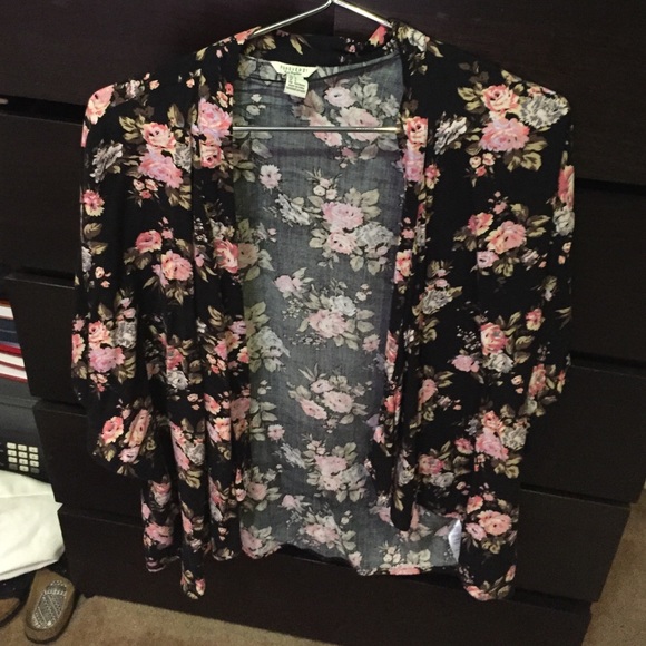 Floral kimono