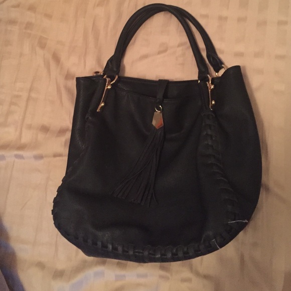 SOLD Big Bhudda black shoulder bag - Picture 2 of 4