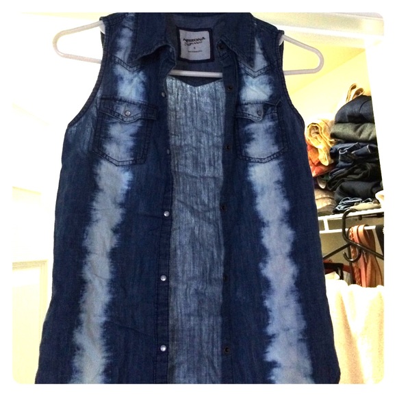 Denim top