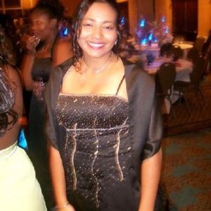 Black homecoming/prom dress