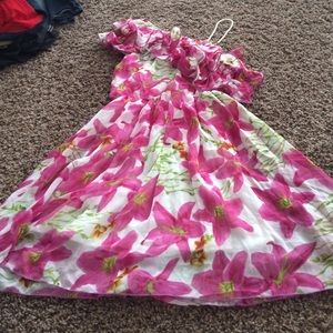 Flowery summer dress