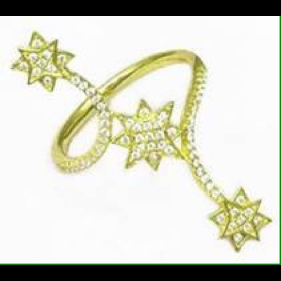 Triple Star Ring