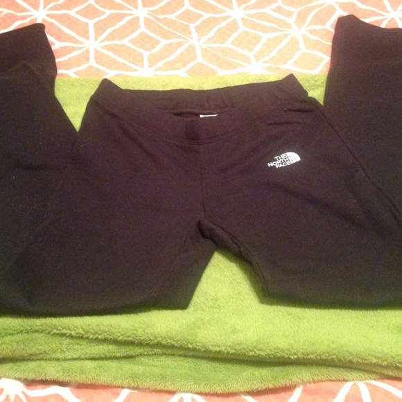 Black North Face sweat pants size S