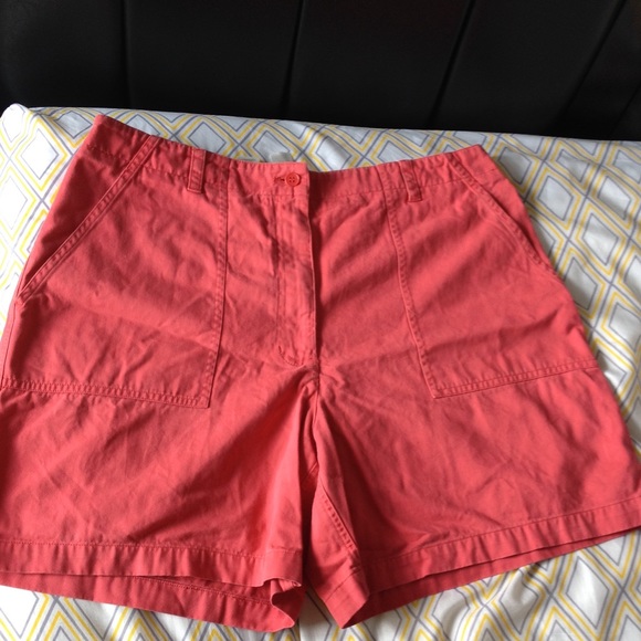 Salmon Colored Bermuda Shorts