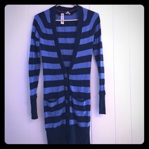 Long Striped Sweater