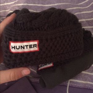 HUNTER fleece welly socks