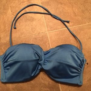 Blue Victoria's Secret Bathing Suit Top
