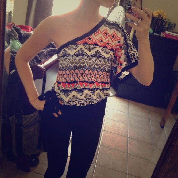 One Shoulder Blouse