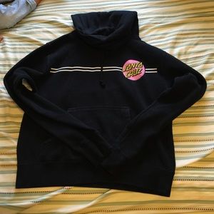 Pink Logo Santa Cruz Sweater
