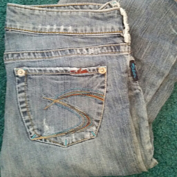 ❌SOLD❌Silver jeans