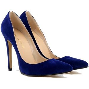 Stiletto Pumps- Blue
