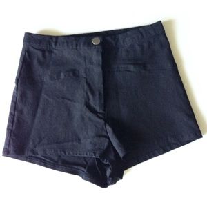 NWOT Nasty Gal Black Hot Short