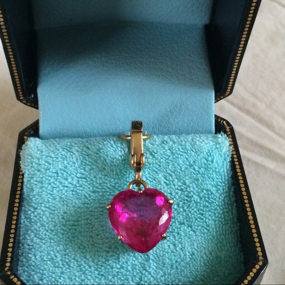 Juicy Couture Pink heart charm - Picture 2 of 4