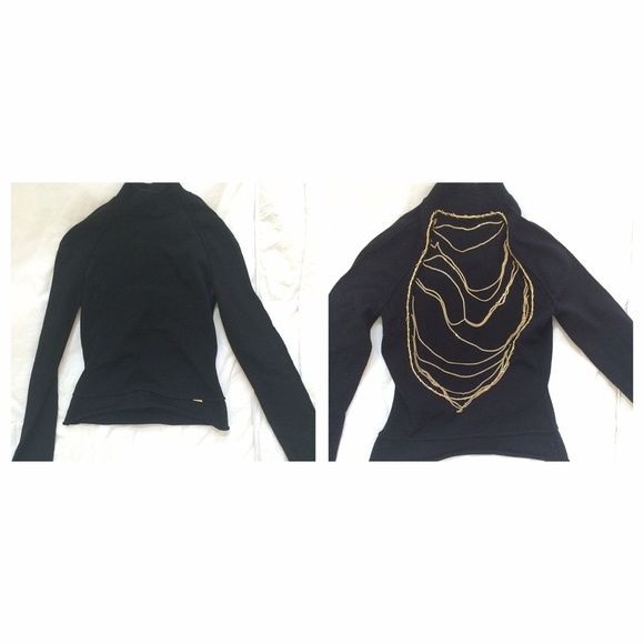 Roberto Cavalli chain back blouse