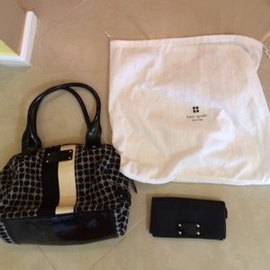 Kate Spade shoulder bag with Kate Spade wallet