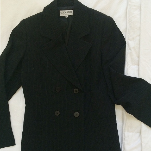 Armani Colezzione pin stripe jacket
