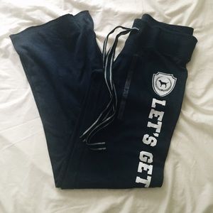 Pink lounge yoga sweatpants