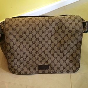 Gucci diaper bag