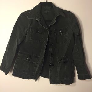 Marc Jacobs Black Jacket Washed Denim