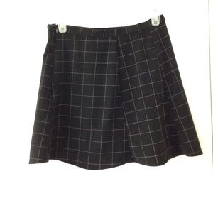 Grid American Apparel Skirt