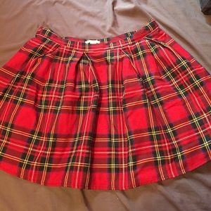 Forever 21 plaid skirt