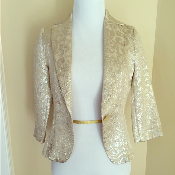 Gold Blazer