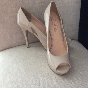 SOLD ON EBAY Marc Fisher size 8 patent nude. NEW!