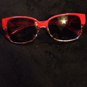 Foster Grant Red Sunglasses
