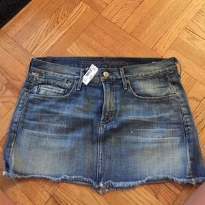 Citizens of Humanity Denim mini skirt