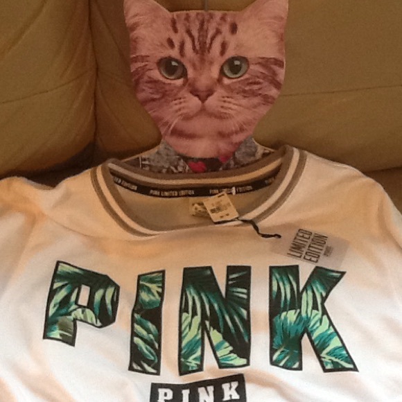 SOLD BNWT VS PINK LTD EDITION sweatshirt - Picture 3 of 4