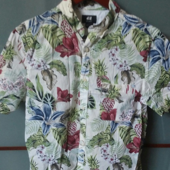 Floral H&M shirt